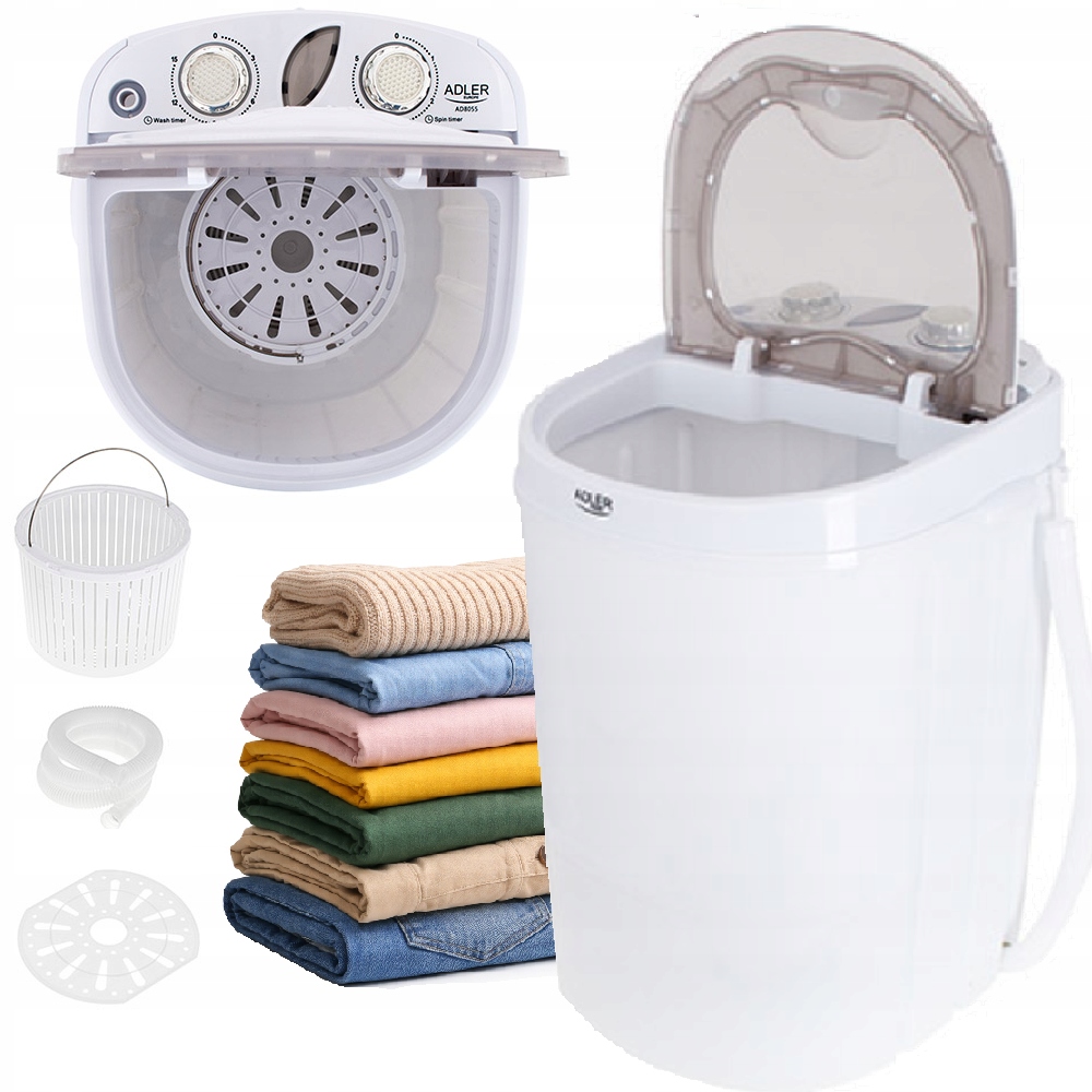 Przenośna Pralka Wirnikowa Frania Turystyczna Wirówka Domowa AD8055