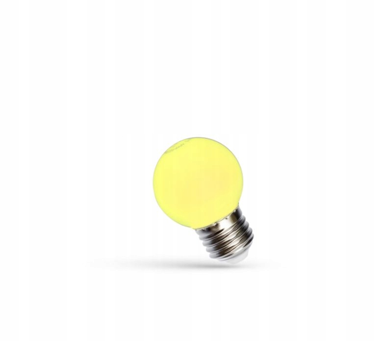 

Żarówka Led Żółta Dekoracyjna Ozdobna Kulka E27 1W