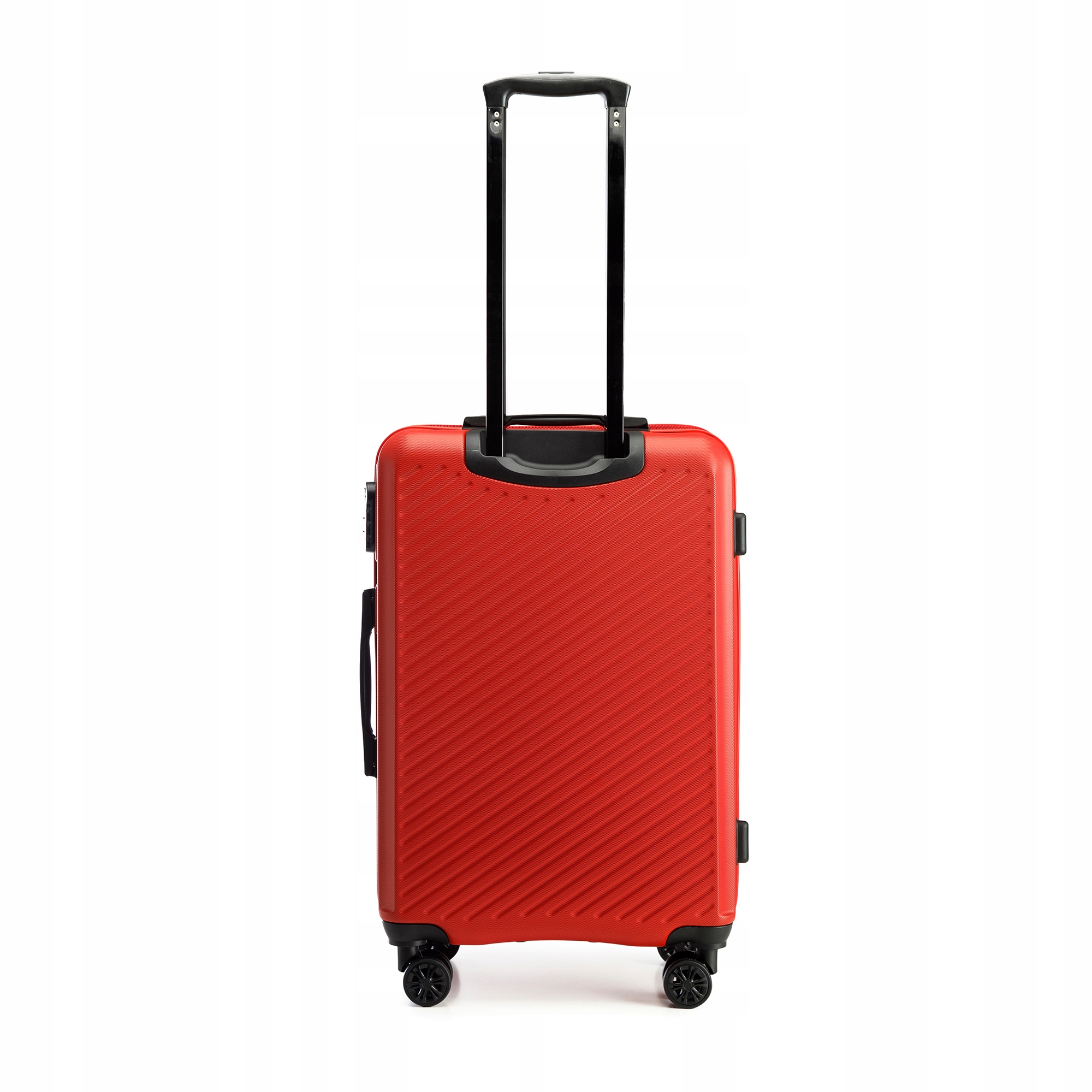 WITTCHEN zestaw walizek z ABS-u - czerwony Wzór dominujący paski