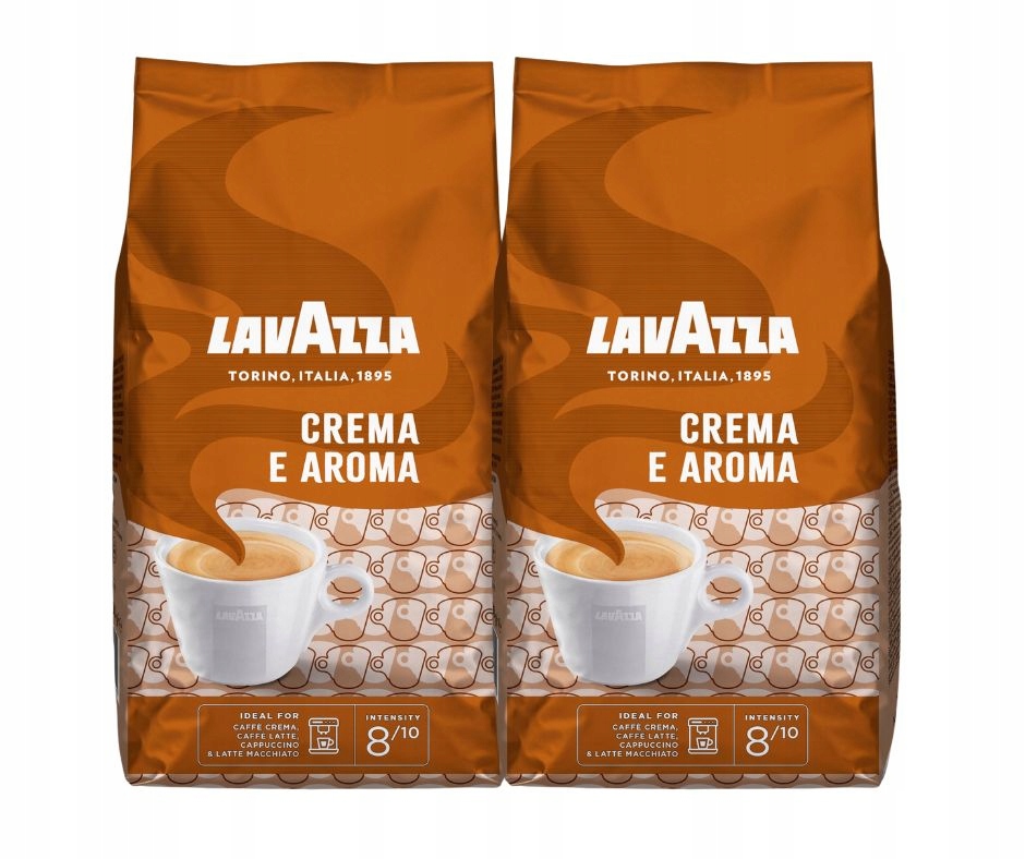 Kawa ziarnista Lavazza Crema E Aroma 1kg 2szt