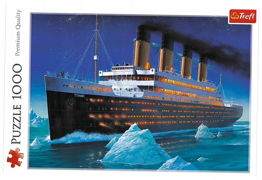Puzzle 1000. Titanic. Трефы. 10080.