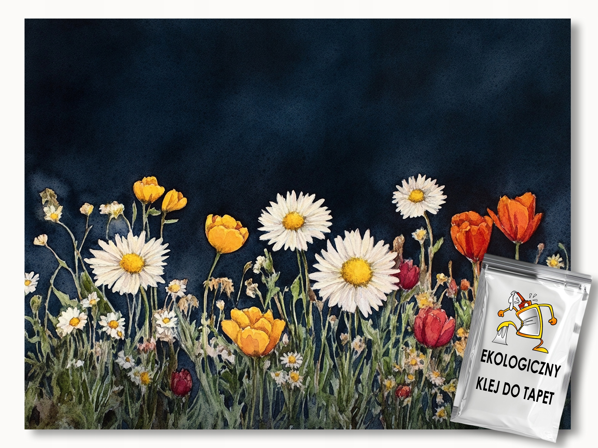 Fototapeta Flizelina Záhrada Klomb Rabata Kvety Jar Leto 368x254 130g