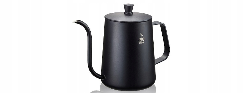 Konvice Gefu Cinero 1L kovová konvice na přípravu kávy 500 ml