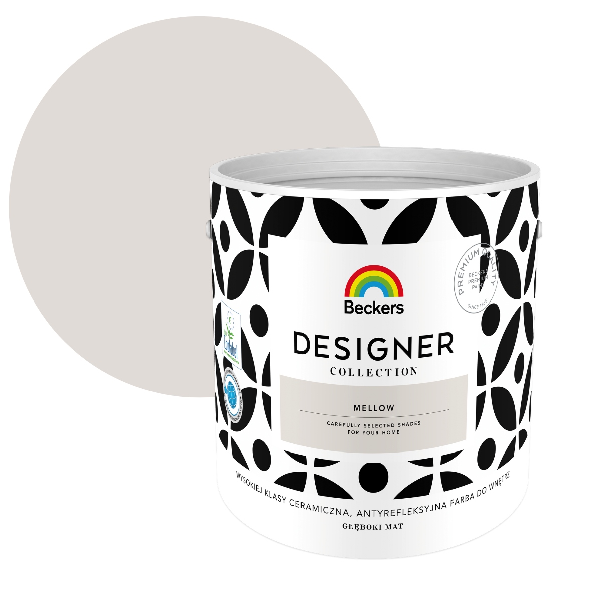 Beckers Designer Collection 2,5L Mellow Farba Ceramiczna Do Ścian