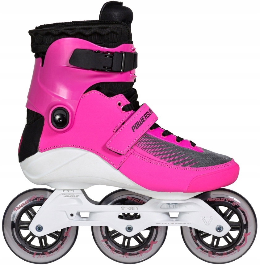 Powerslide Kolečkové brusle Powerslide Swell Electric Pink 100 Trinity, 3x,