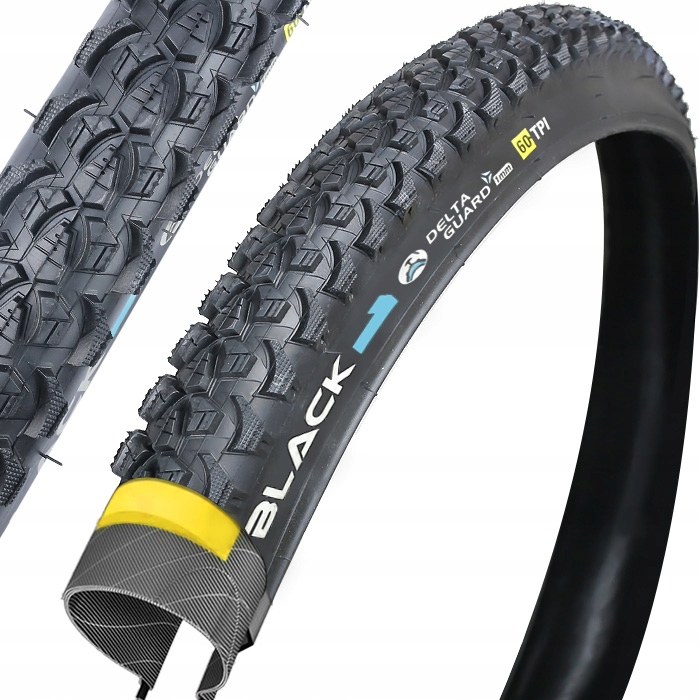 

Opona rowerowa BLACK1 29x2,25 57-622 antyprzebicie