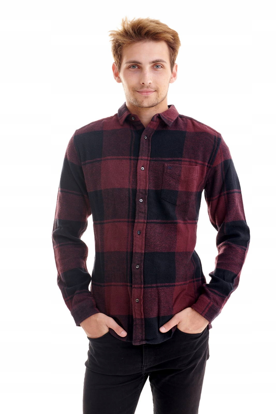 

Wrangler Ls 1PKT Shirt Aubergine W5987ODU1 XXL