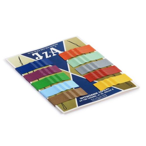 

Wsuwki Iza karbowane mix letni 6cm 100szt