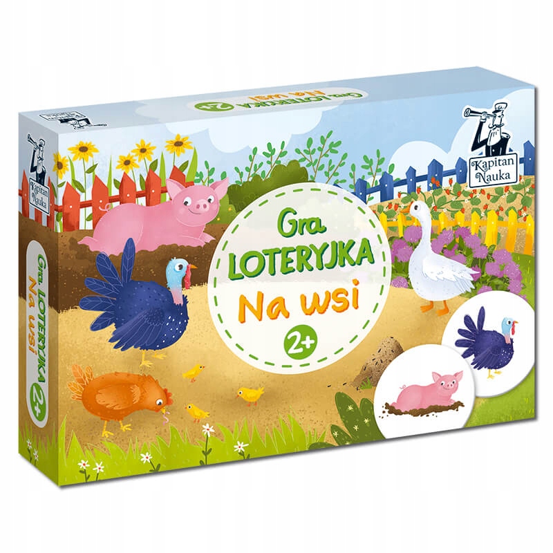 Kapitan Nauka Gra LOTERYJKA - NA WSI 2+