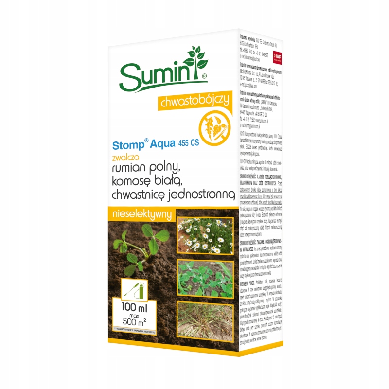 

Sumin Stomp Aqua 455 Cs Chwastobójczy 100 ml
