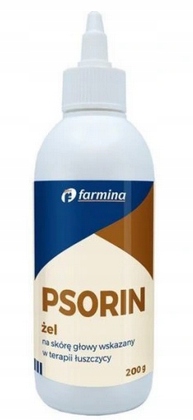

Psorin żel na skórę głowy w łuszczycy 200g Farmina