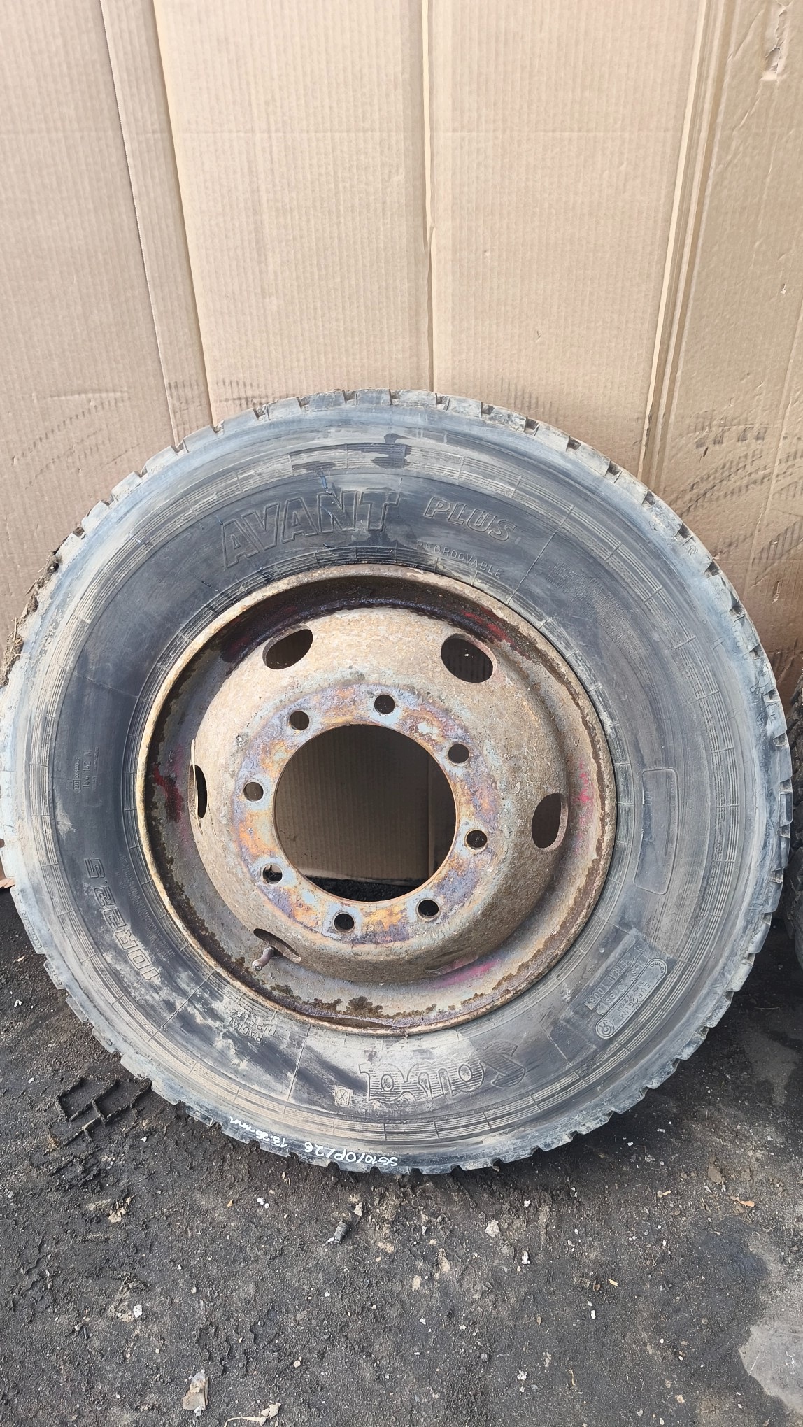 wheels tyres CIEZAROWE 2x SAWA AVANT plus 10R22.5