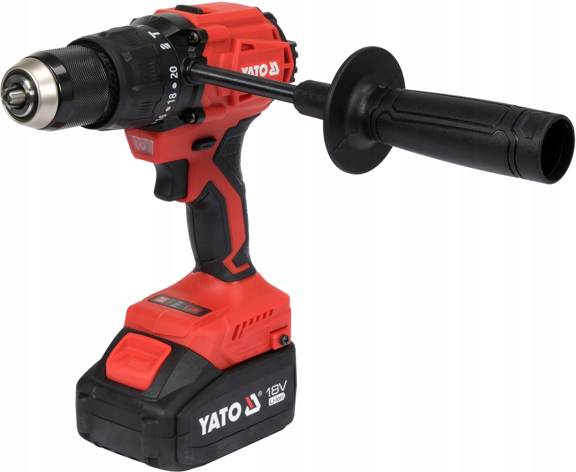 Wkrętarka Udarowa 18V 120NM 2X 4AH Yato YT-8277915 Akumulatory Zestaw