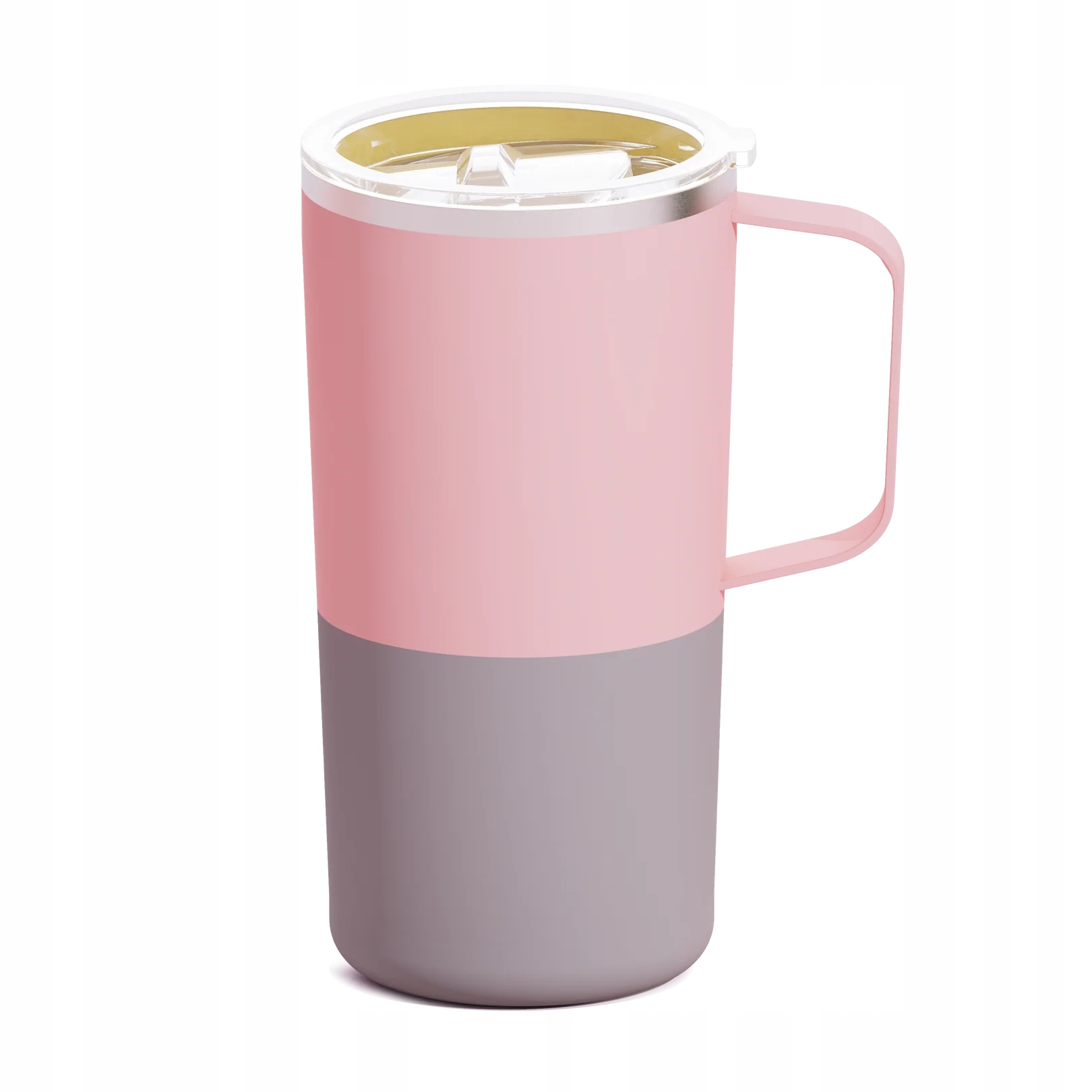 Kubek termiczny ceramiczny Asobu Tower pastel peach 660ml