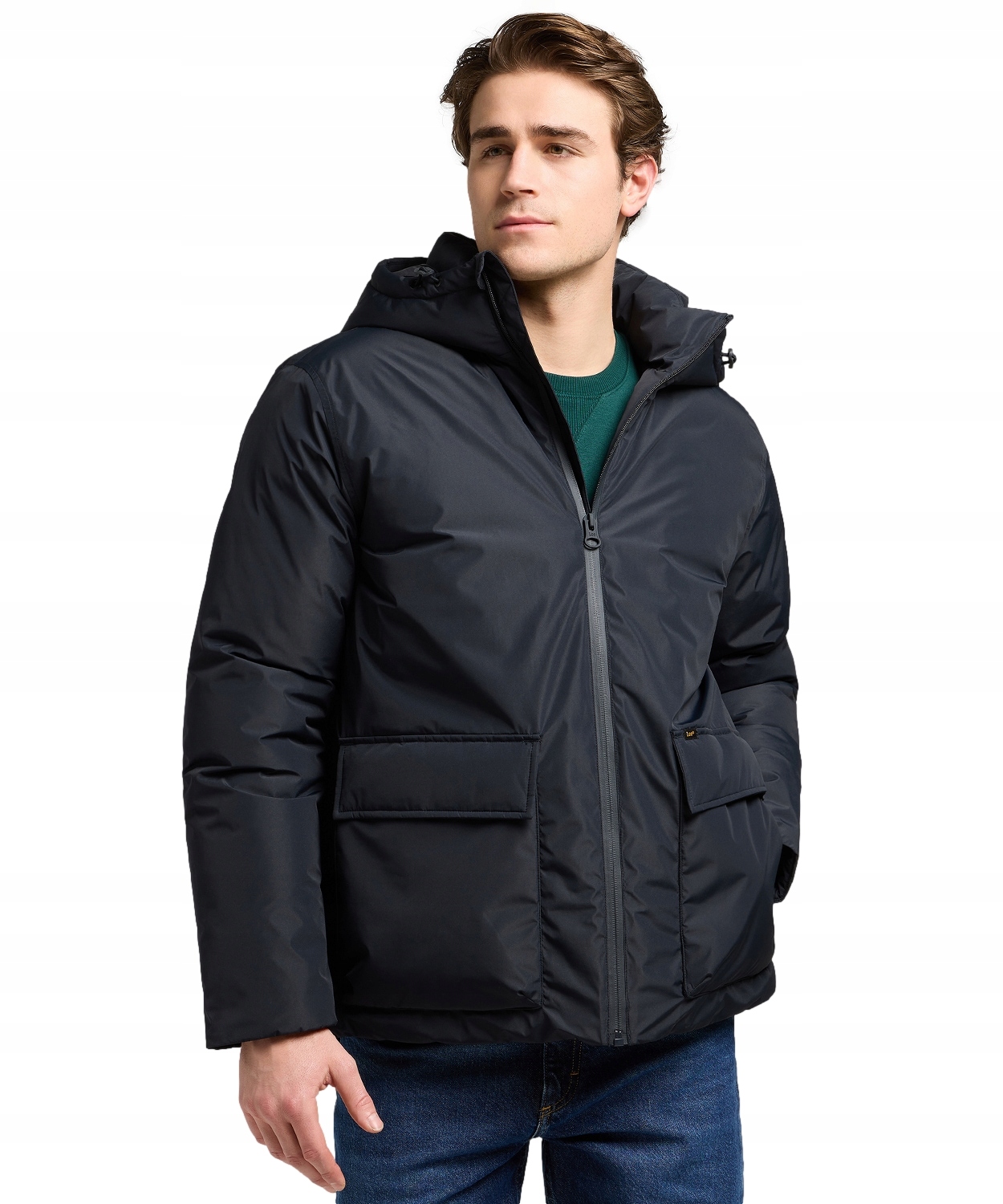 Bunda Lee Hooded Short Puffer 112370433 Black S