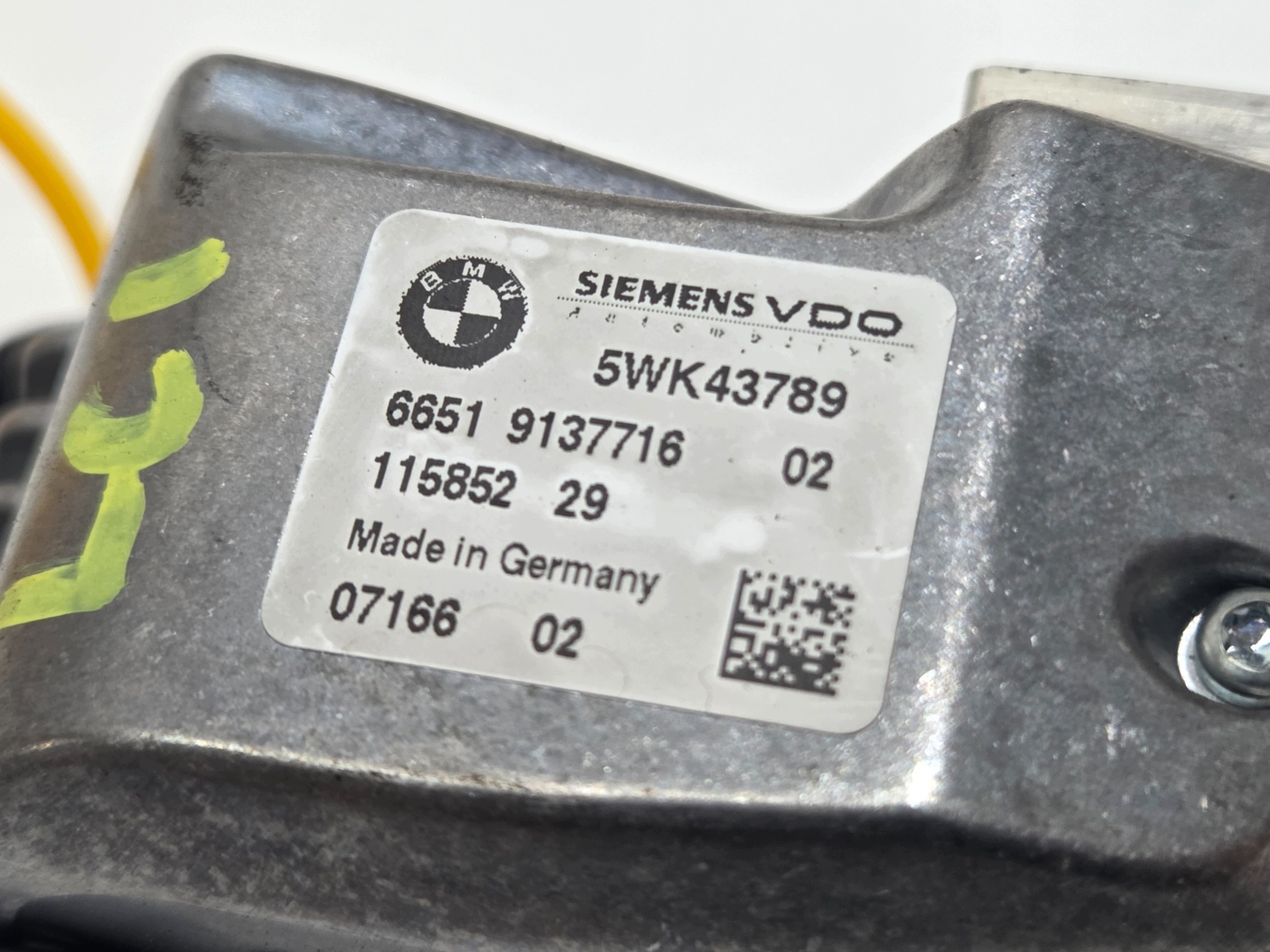 KAMERA ASYSTENT stěny BMW E60 9137716