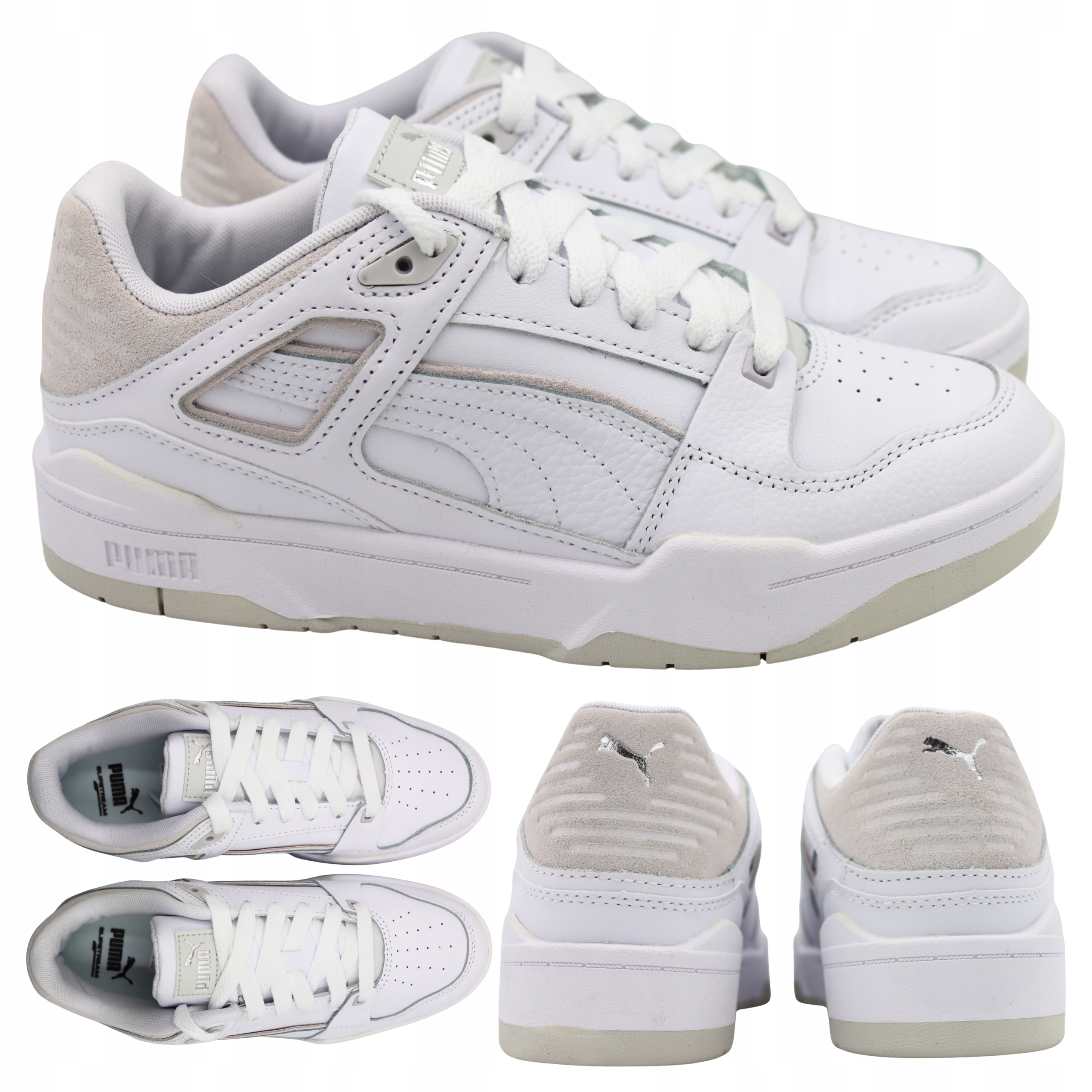 Dámské Sportovní Boty Bílé Pohodlné Tenisky Puma Slipstream 38854902 vel. 36