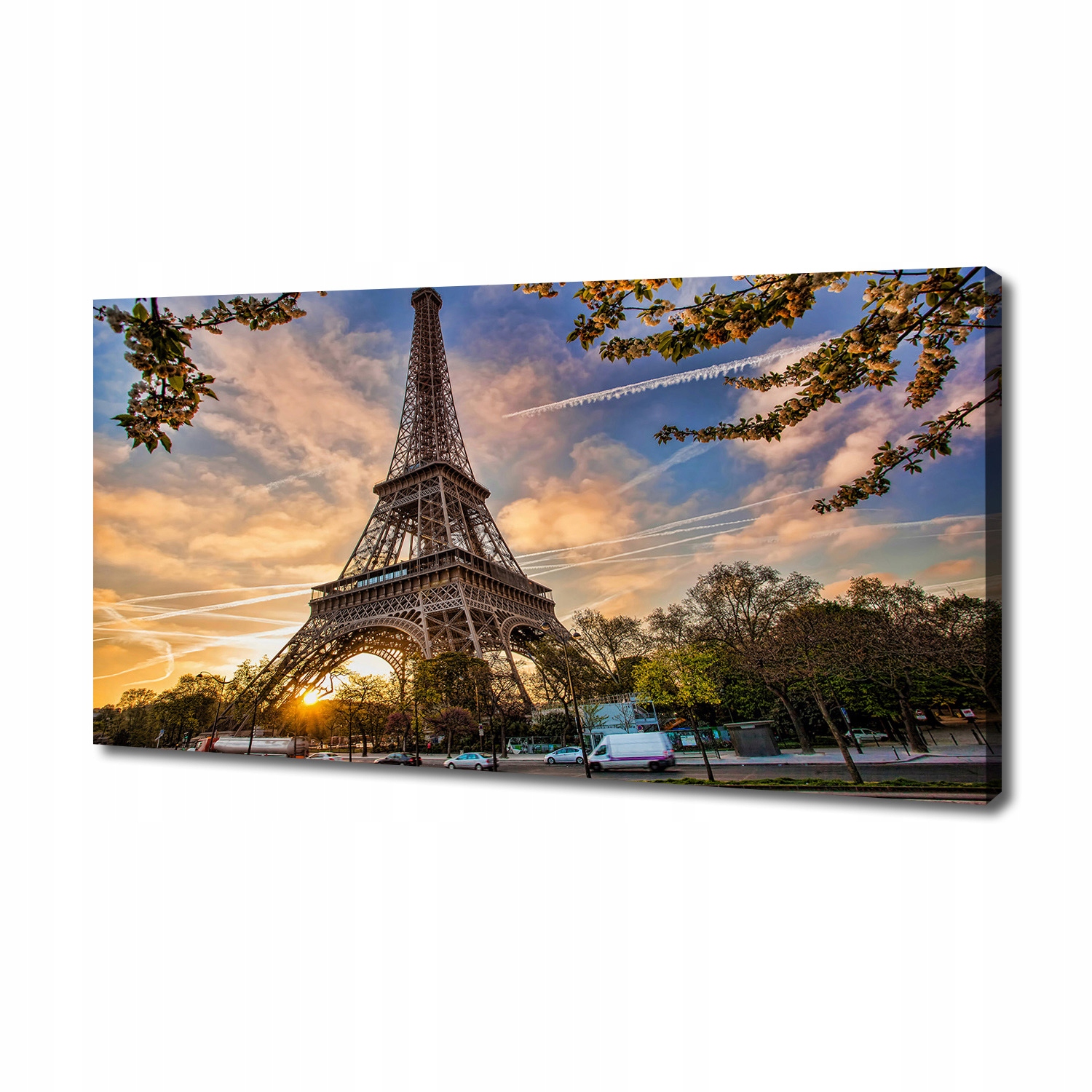 

Foto obraz na płótnie Wieża Eiffla Paryż 140x70 cm