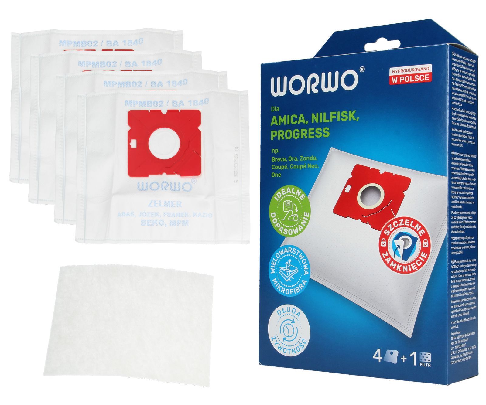 4 WORKI do MPM, AMICA ZONDA DUBLIS VIENTO MPMBO2K