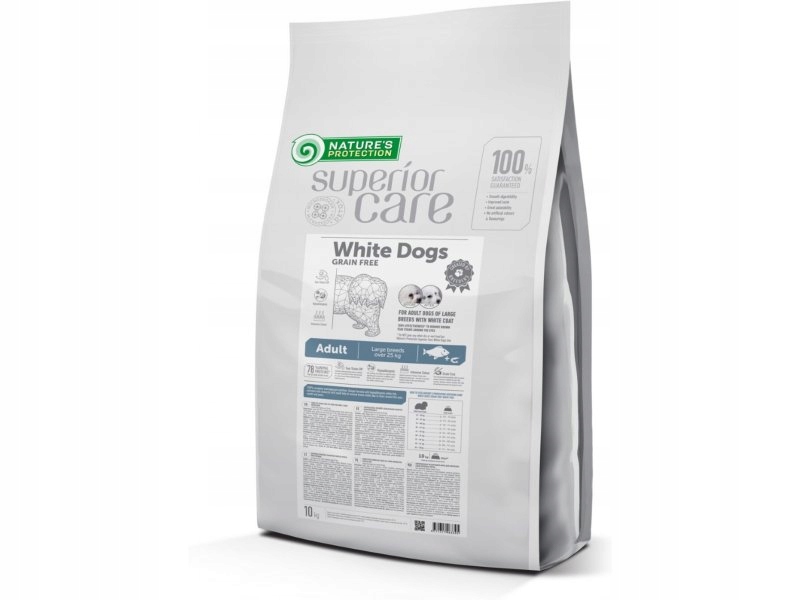 Natures Protection Superior Care bez obilovin pro dospělé bílé ryby velkých plemen 1