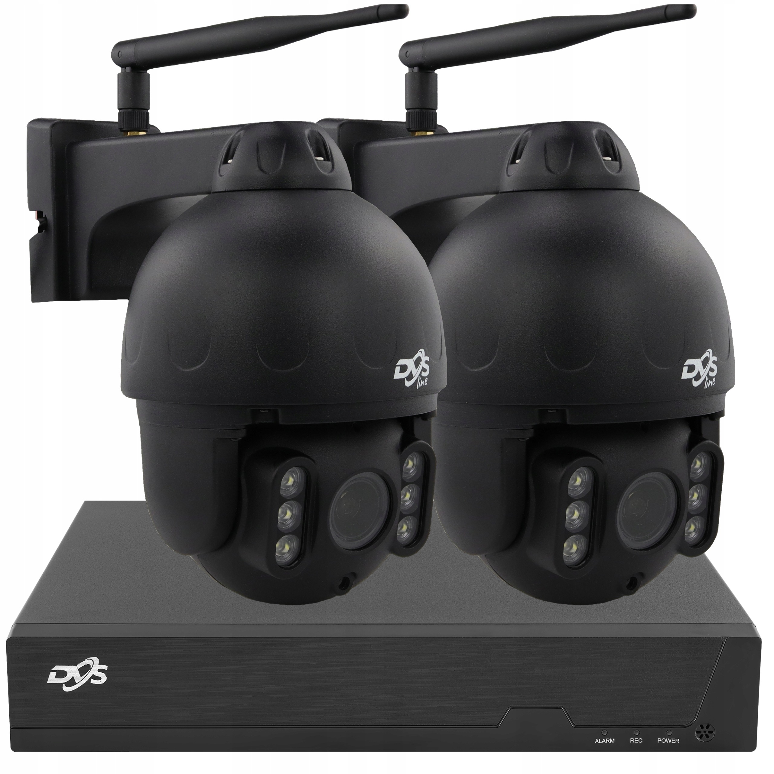 Bezdrátová Sada 2 Otočných Kamer Wifi 5 Mpx Pro Monitorování Camhipro