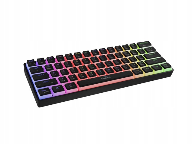 Genesis herná klávesnica Thor 660 G2/ Gateron Red/ Usb+bt/ Us layout/…