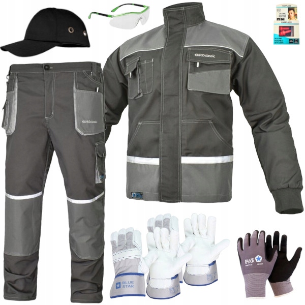Kompletne ubranie robocze Euroclassic rozm. 54 Dodatki