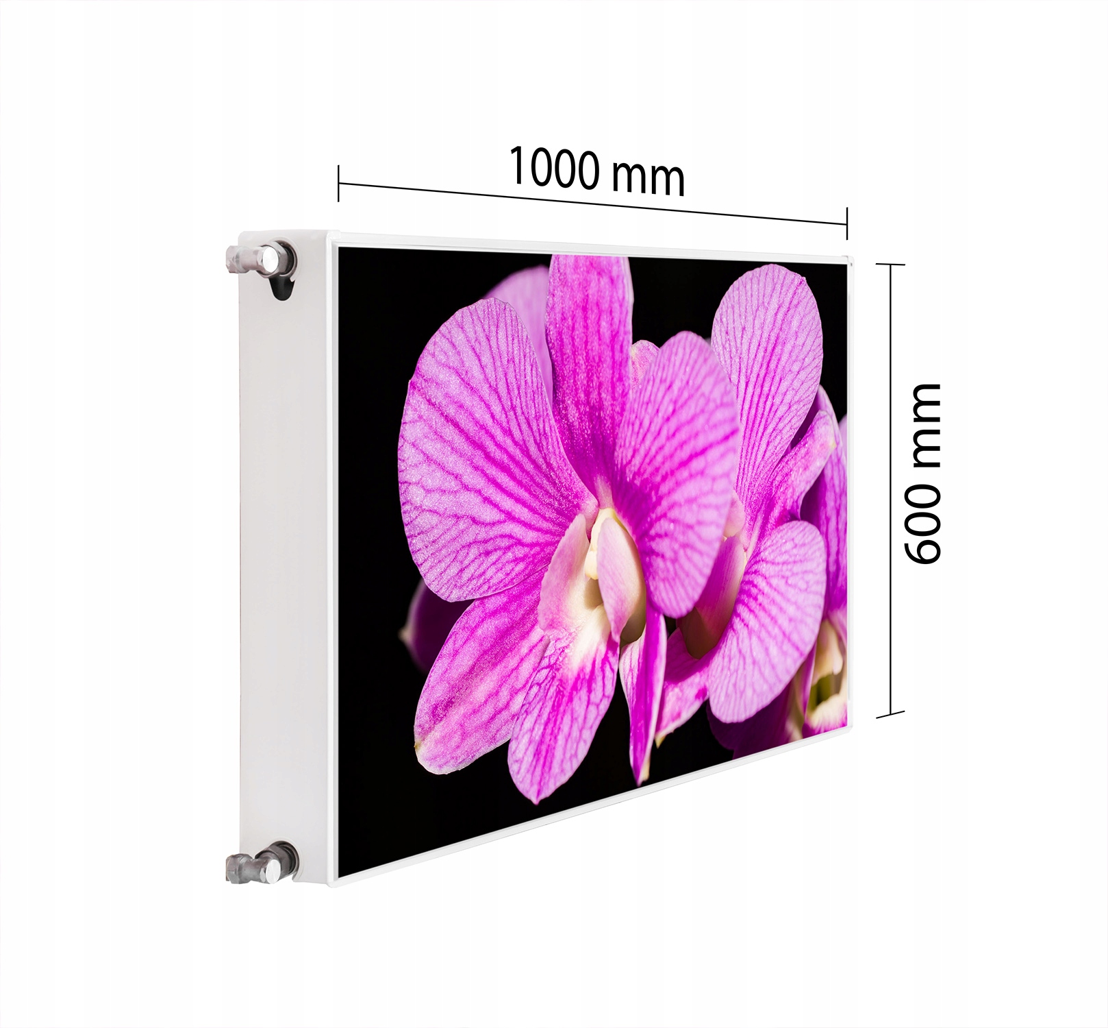 Kryt Na Radiátor Maskovač 100x60 Orchidej Podložka Magnet