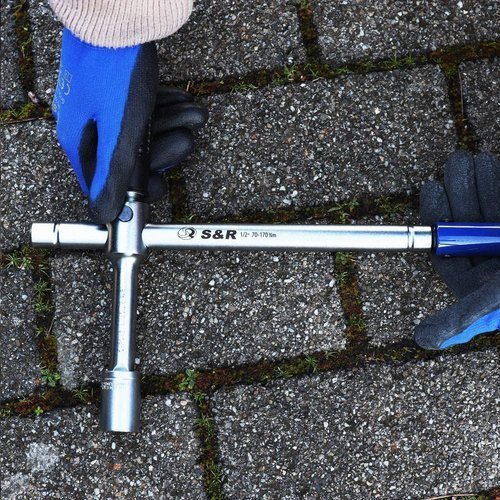 Klucz dynamometryczny S&R 1/2" 70-170 Nm Marka S&R