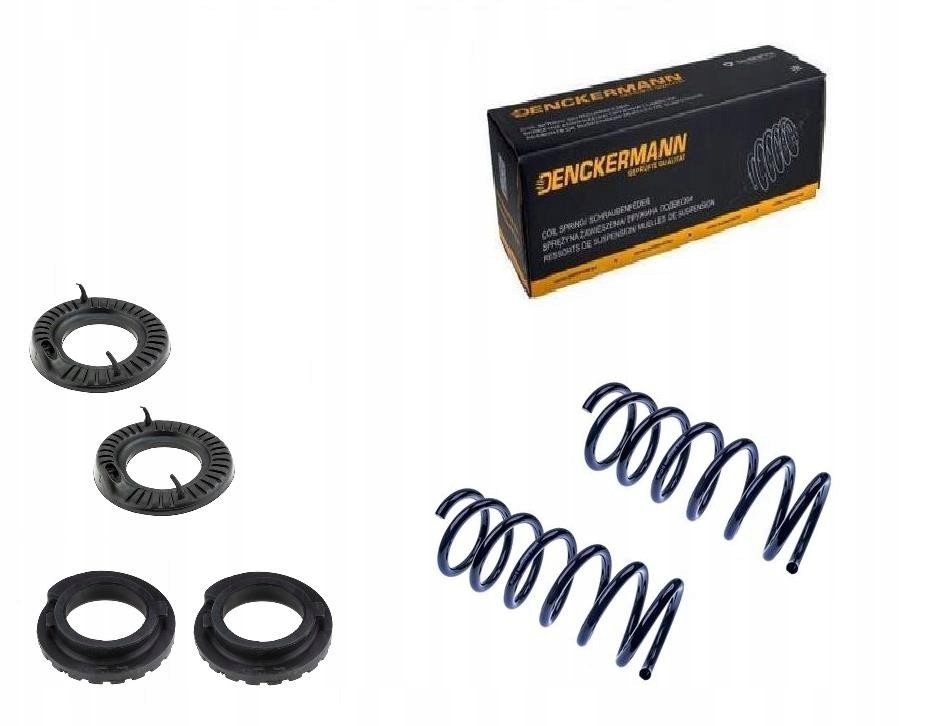 Gumové Pružiny Podložky Ford S-max I 2006- Zadní Sada