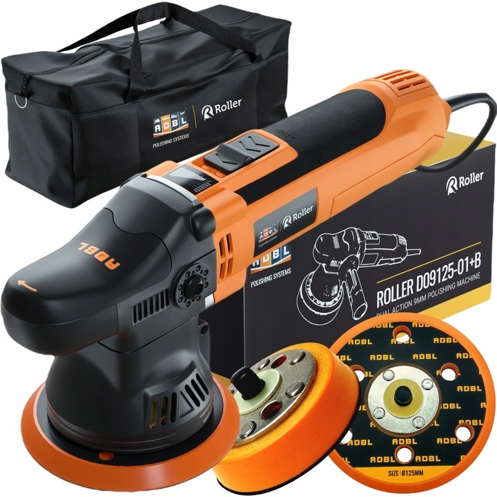 ADBL Roller D09125 Zestaw Maszyna Polerska Pasta Zvizzer Polerka Lakieru Marka ADBL