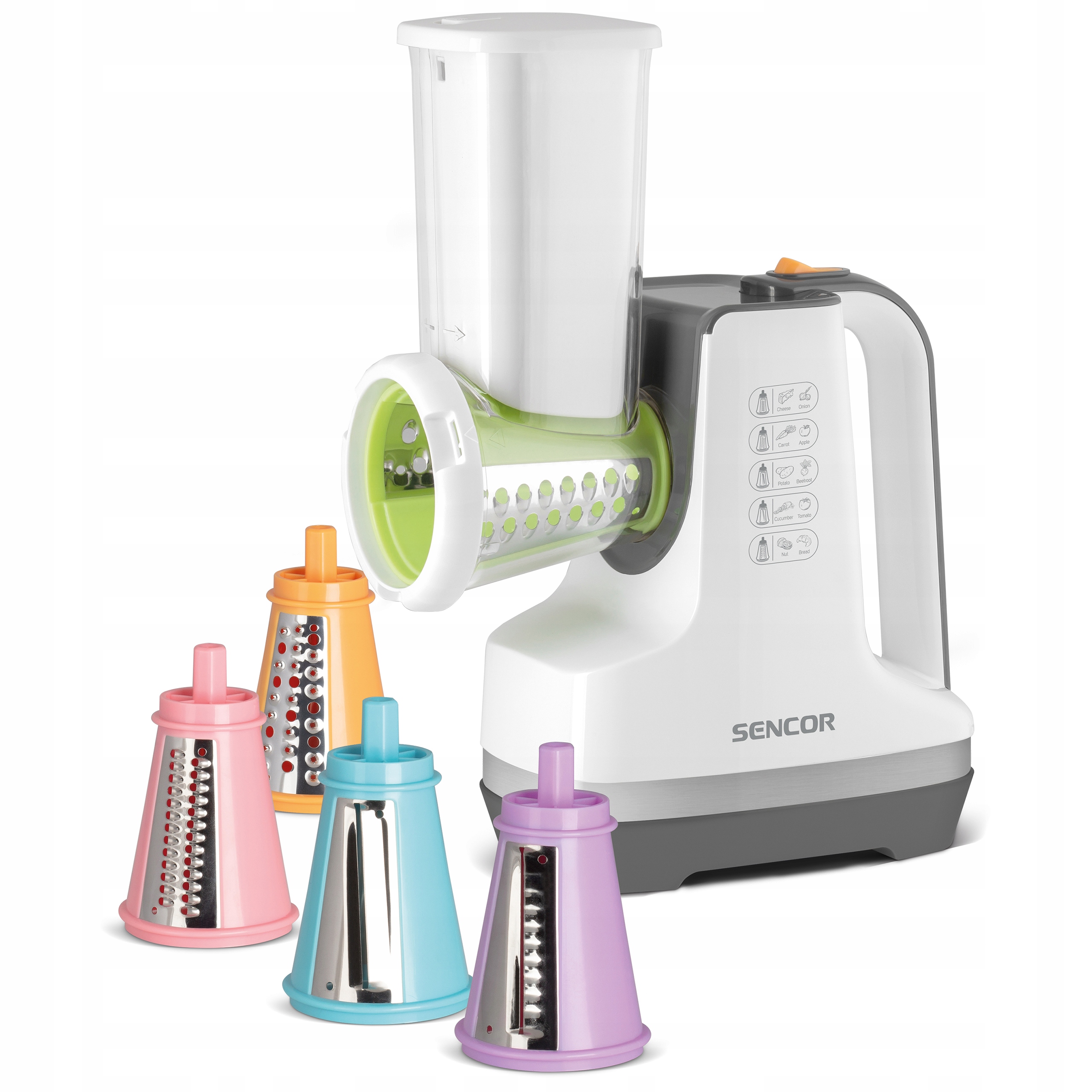 Tarka szatkownica elektryczna do warzyw maszynka do lodów Sencor Ssg 4500WH