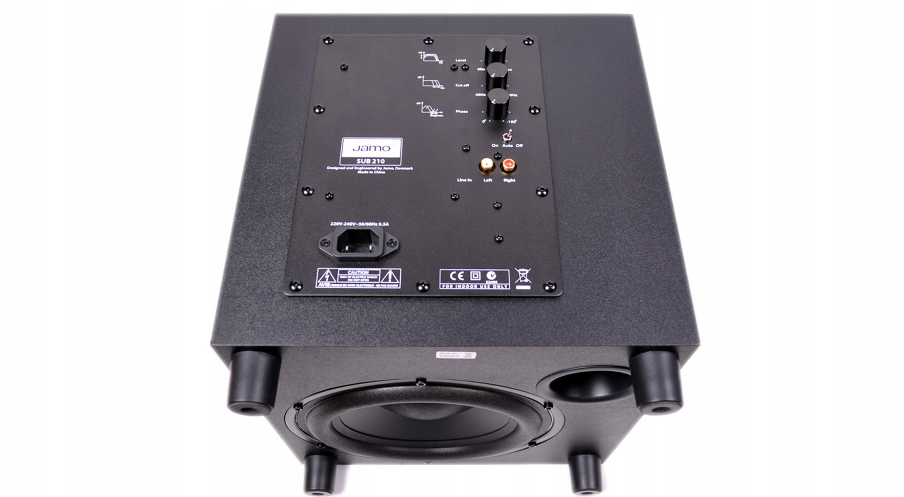Jamo SUB 210 Czarny Subwoofer Aktywny 200W Kod producenta SUB 210