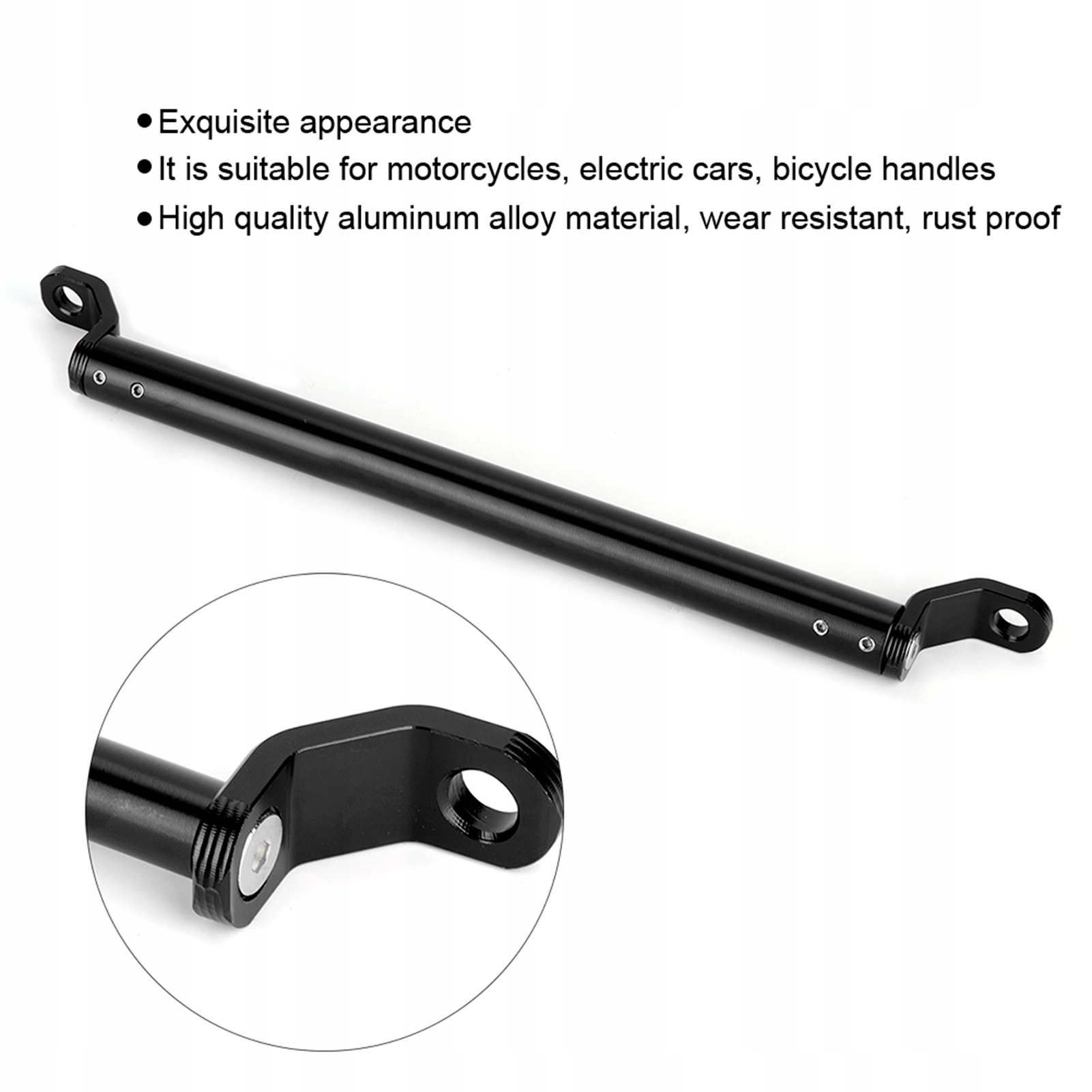 POPRZECZKA KIEROWNICY STOP ALUMINIUM REGULOWANA Producent bez marki