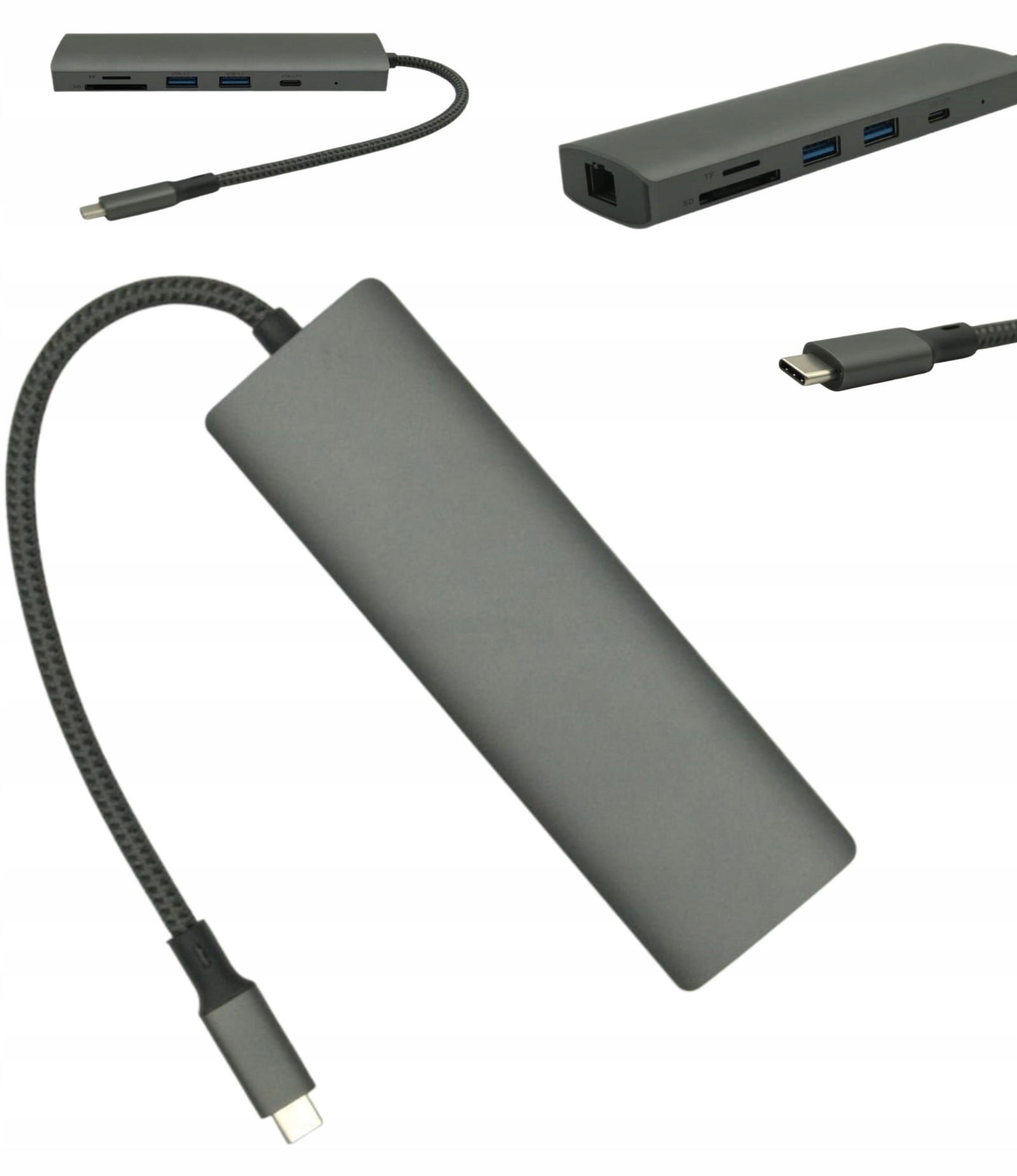 Dokovací stanice Usb-c Pd 4K Hdmi Razer Rozšíření obrazovky pro 2 monitory