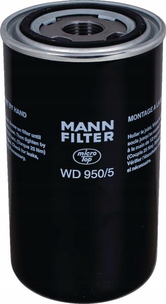 950/5 - Сменный масляный фильтр hydr. WD9505 MANN-FILTER