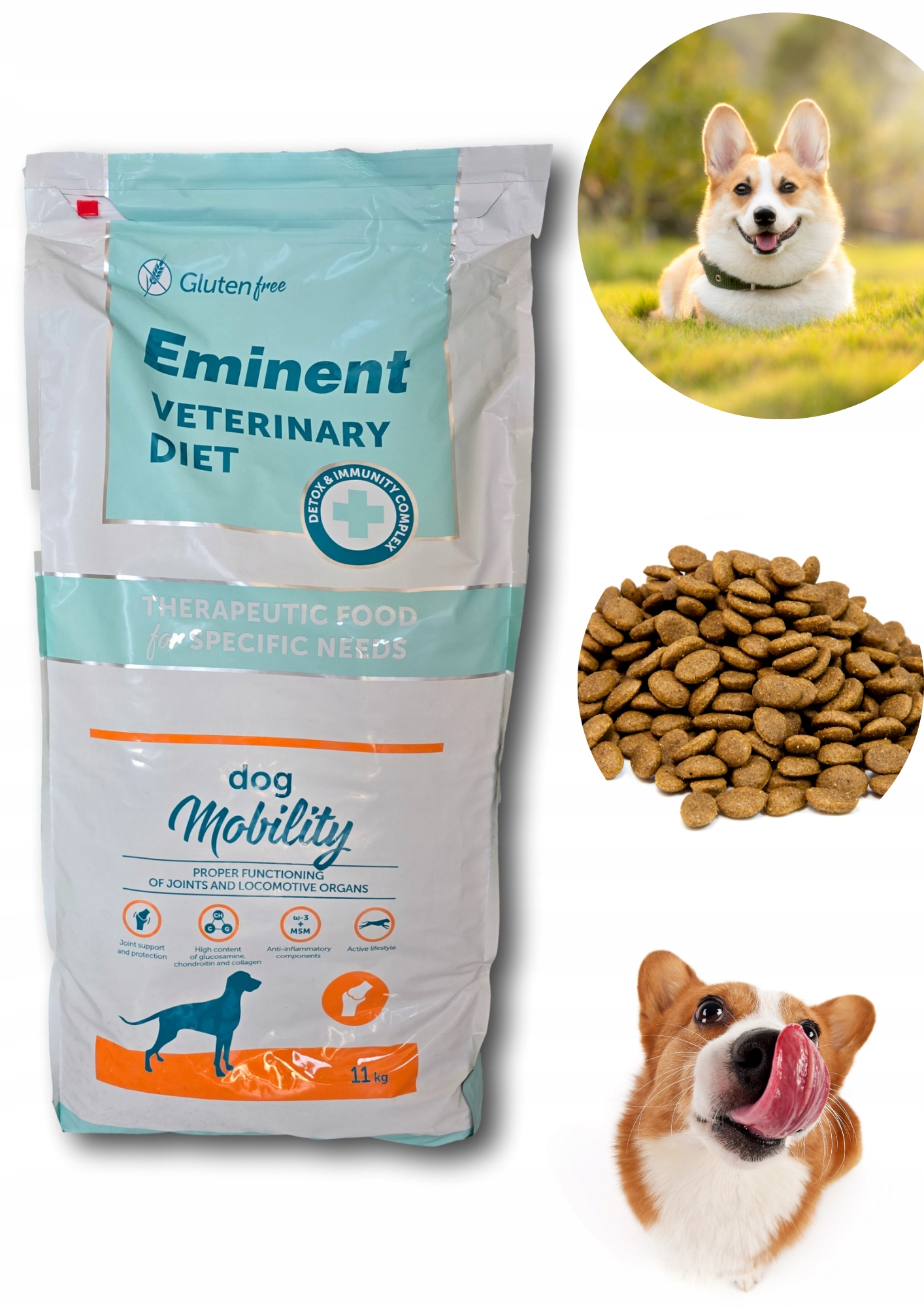 Eminent Veterinary Diet Dog Mobility 11 kg krmivo pro klouby
