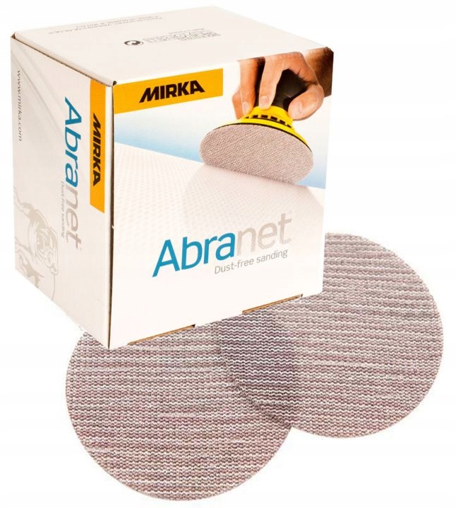 

Krążek Ścierny Siatka Mirka Abranet 150mm P80 x50