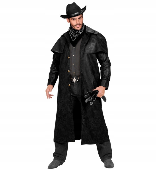 Kožený Kabát Kovbojský Kovboj Western M