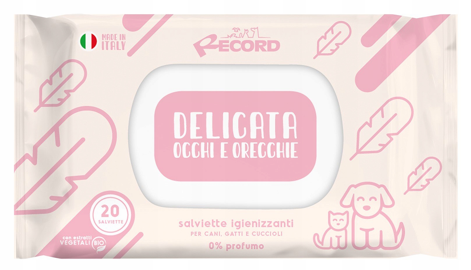 

Record Italy Chusteczki do oczu i uszu 20 szt.
