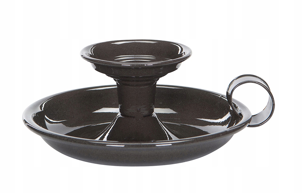 

Świecznik Emaliowany na świecę stołową Brązowy