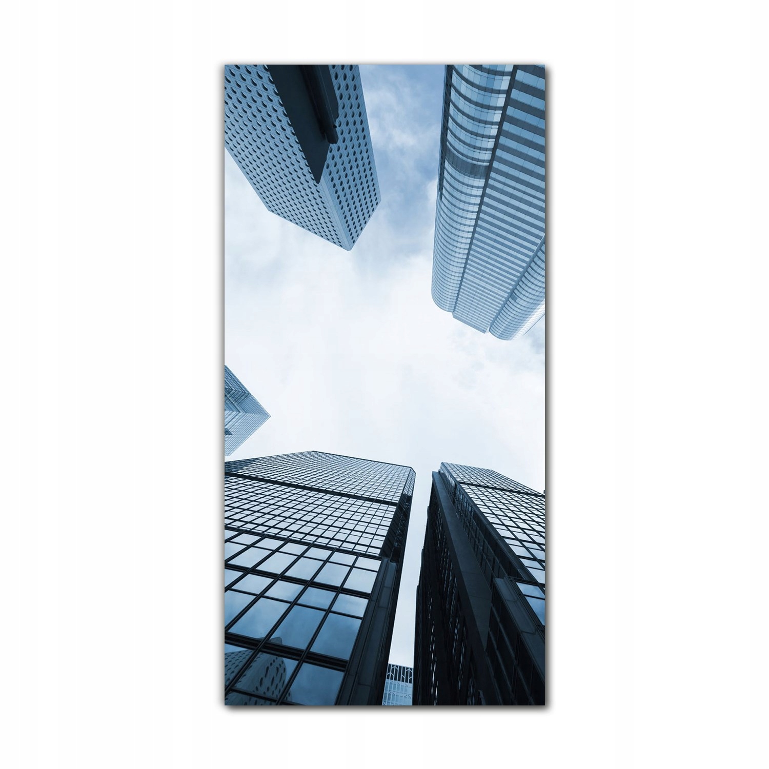

Foto szklane do sypialni 70x140 cm Drapacze chmur