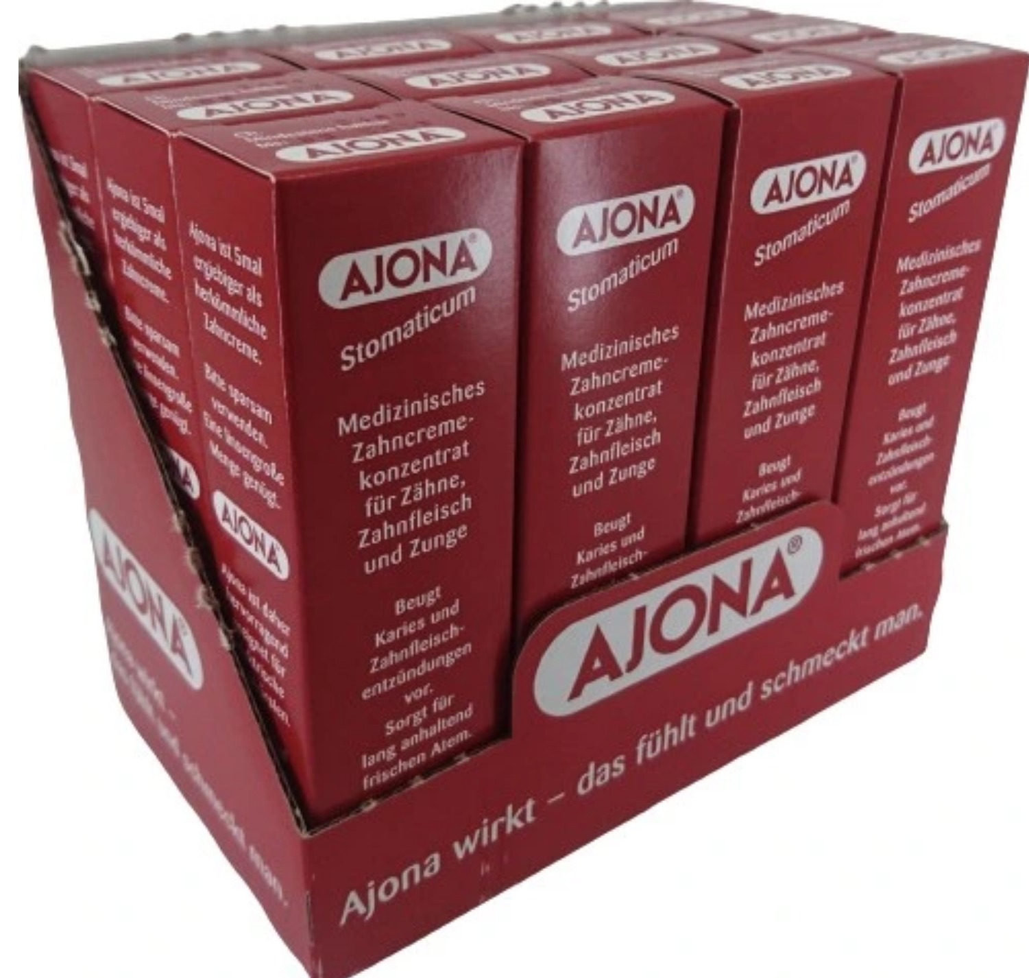 

Niemiecka Pasta do zębów Ajona 25ml x 12 sztuk