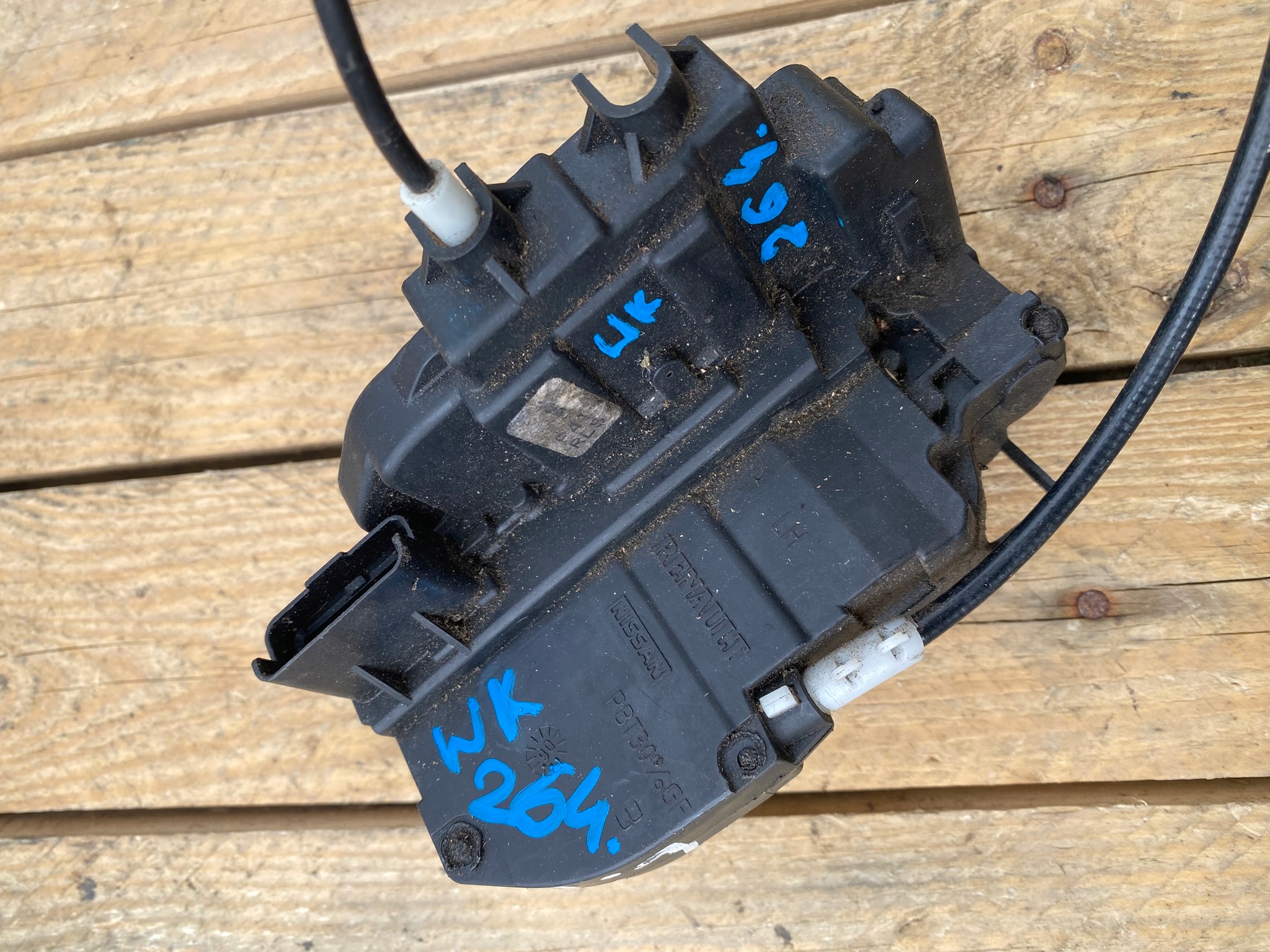 lock door left rear part nissan murano Z50