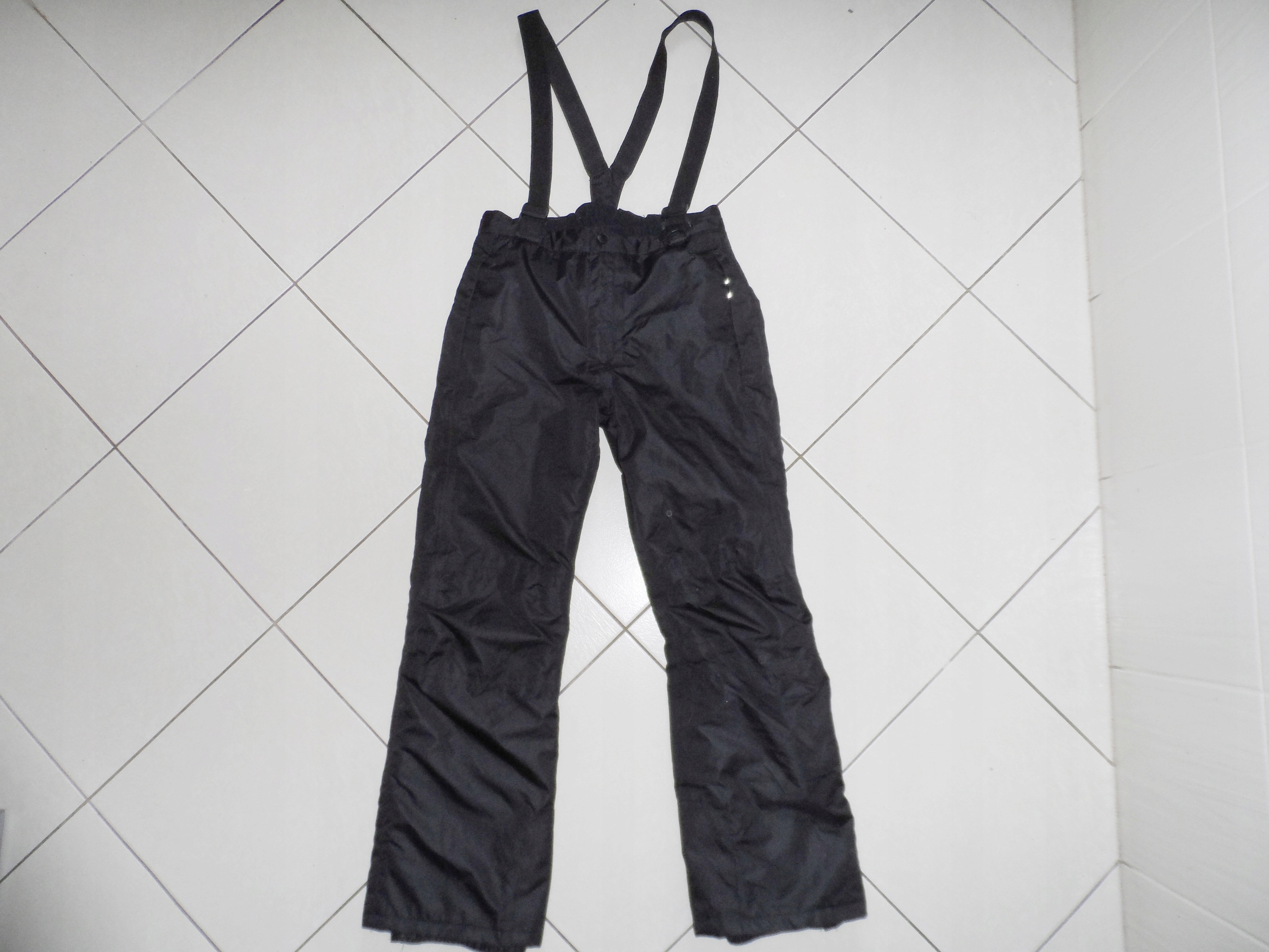 CRIVIT SPODNIE NOWE NARCIARSKIE r 145/152 szelki odpinane