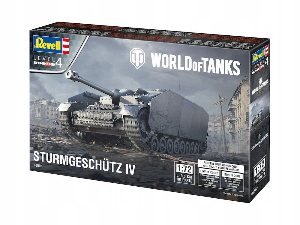 1:72 WoT Sturmgeschutz IV Revell 03502