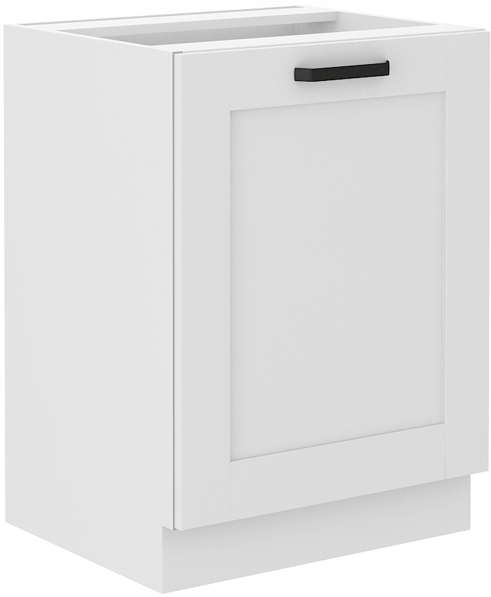 Spodní Kuchyňská Skříňka 60 CM 1 Přední Strana Mdf Luna Bílá