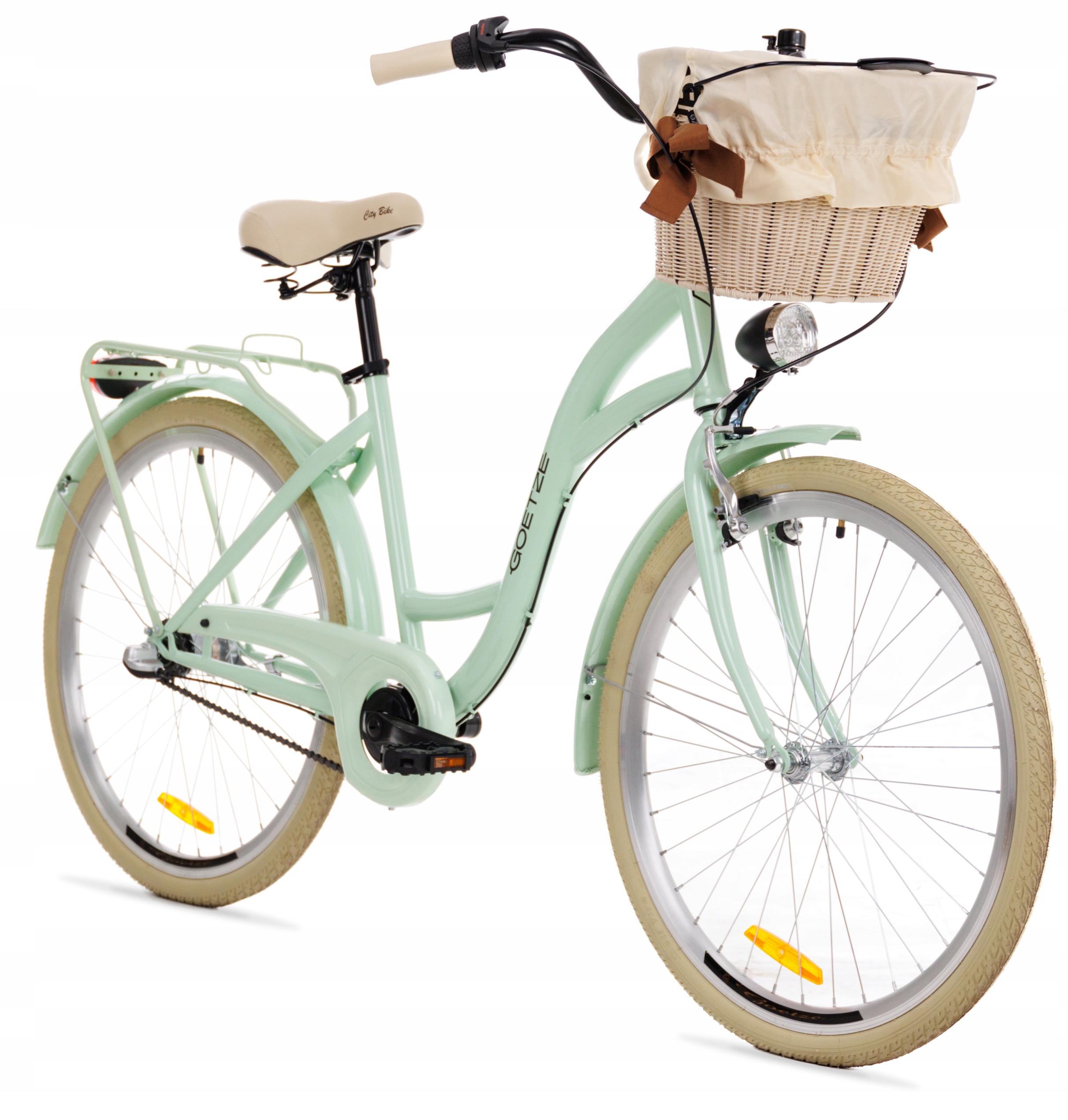 Damski Rower miejski Goetze Style 26 3b kosz