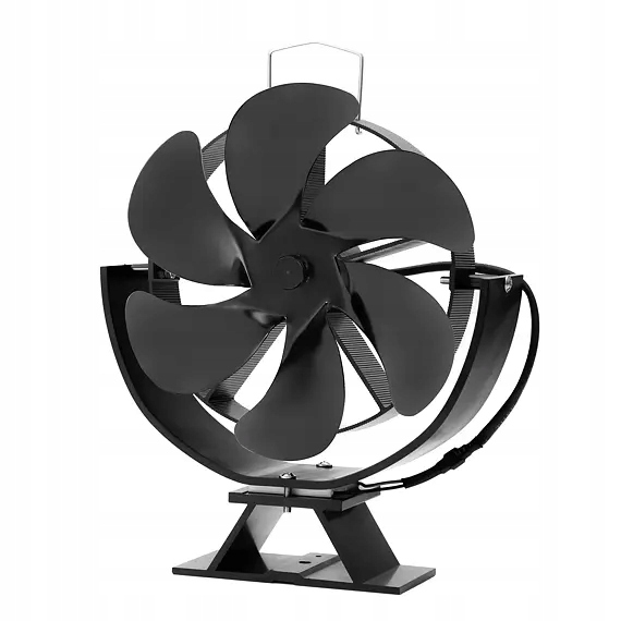 ventilátor krbový Zeta, naklápěcí, průměr vrtule 165mm, termoelektrický mod