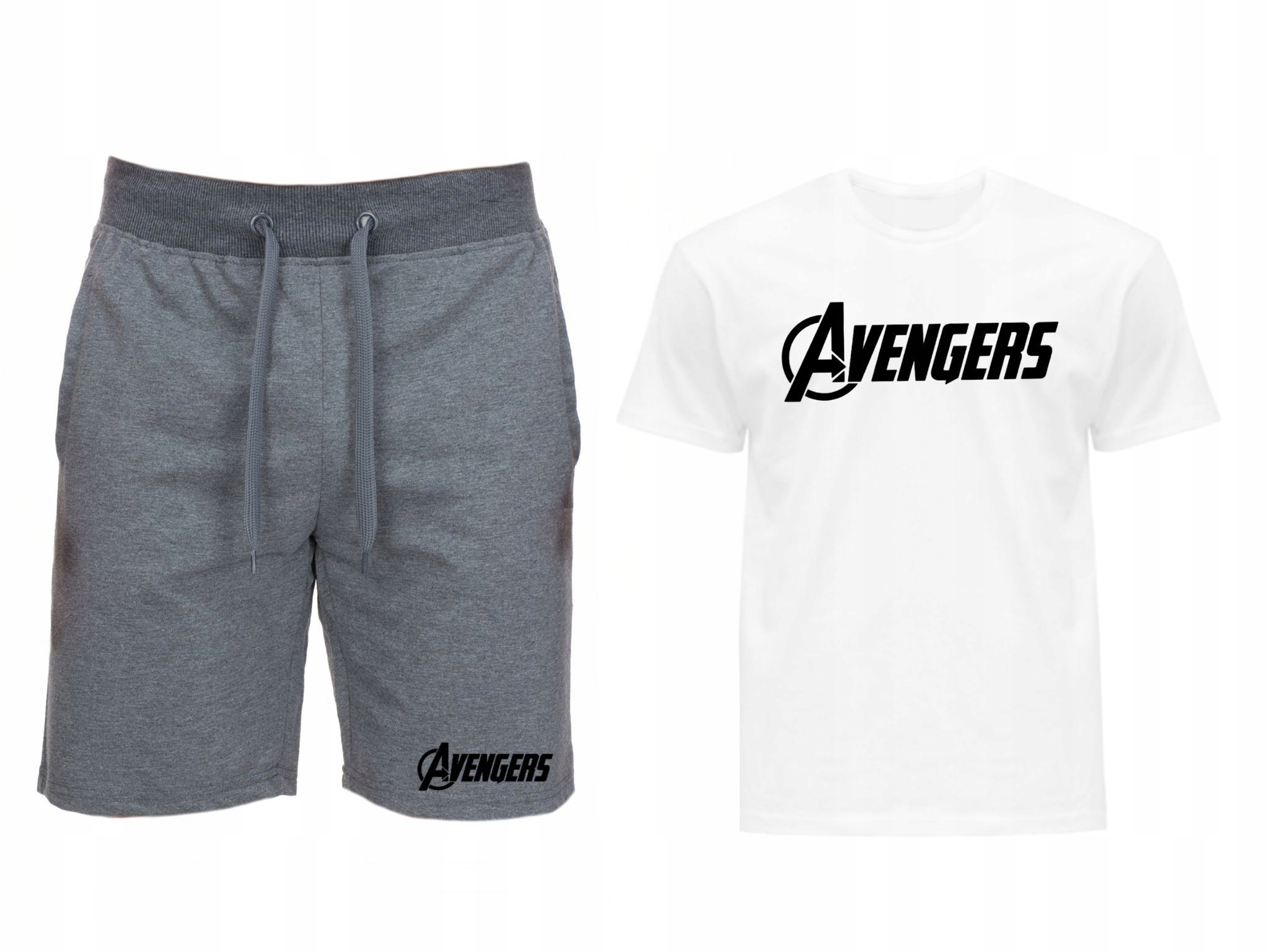 Komplet Tričko Kraťasy Avengers Pánské XXL